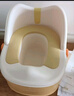 世纪宝贝（babyhood）儿童马桶坐便器 男女宝宝卡通小马桶 稳固大靠背114淘气鸭 天蓝 实拍图