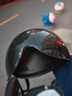 青霄 安全头盔 标准款 新国标 3C认证 抗冲击包裹式防护 电男动女四季车骑通用 黑色防晒镜片 实拍图