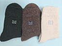 猫人3双装35%羊毛袜子男士袜子男冬季加厚保暖袜男毛圈袜睡眠袜男 实拍图