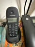 摩托罗拉（Motorola）数字无绳电话机 无线座机 子母机单机 有背光 才清晰 办公家用 来电显示 三方通话 C1001XC(黑色) 实拍图
