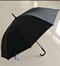 天堂 防紫外线晴雨伞长柄 半自动超大10骨加固商务伞 黑色 实拍图