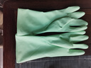 妙洁灵巧型柔韧手套 天然乳胶 1双装大号 清洁洗衣洗碗家务做饭手套 实拍图