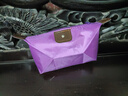 骑行便携收纳包化妆包旅行用品水饺包婴儿推车收纳袋大容量防水 紫色一个装 实拍图