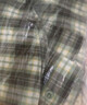 森马（Semir）[商场同款]长袖衬衫女中长款oversize春2025格纹上衣101125105007 实拍图
