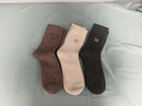 猫人3双装35%羊毛袜子男士袜子男冬季加厚保暖袜男毛圈袜睡眠袜男 实拍图
