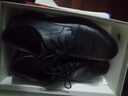 红蜻蜓真皮男鞋秋冬舒适商务休闲皮鞋高级正装德比鞋婚鞋WTA7376黑色41 实拍图