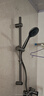 九牧（JOMOO）花洒淋浴套装升降杆小户型分体花洒全套枪灰-35287-126/HBS-1 实拍图
