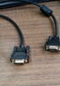 毕亚兹 VGA线 15米 vga3+9纯铜双磁环高清视频线 笔记本电脑连接电视显示器投影仪高清视频转接线延长线 实拍图