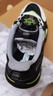 安踏儿童运动鞋男女童跑步鞋秋冬季网革旋钮扣犟弹科技学生赤焰跑鞋 【男革面】黑/白/绿5523N-1 36 脚长约23cm 实拍图
