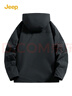 吉普（JEEP）冲锋夹克衣男女同款三合一两件套保暖防风加绒外套 幻影黑 4XL 实拍图