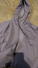 优衣库女装双面穿防风摇粒绒拉链连帽外套户外防水冬季新款479697 479697/71浅蓝紫色 S 实拍图