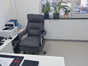 顾全老板椅座椅通风按摩办公椅人体工学椅家用电脑椅可躺M031TD深灰 实拍图
