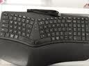 罗技（Logitech）K860无线蓝牙键盘 人体工学键盘分体式 笔记本电脑办公键盘Mac 带手托电池款家用多设备 全尺寸 K860键盘(商用Bolt接收器2年) 实拍图