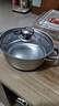 【加高】不锈钢汤锅加厚家用加高煲汤大容量煮粥炖锅 小号【18cm】汤锅+玻璃盖 实拍图
