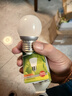 照明LED灯泡0.5瓦1瓦1W 0.5W3瓦5瓦7W9W18W12瓦E27螺口暖白球泡灯 0.5W暖光【E27螺口】 其它 其它 实拍图