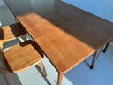 实木书桌面定做桌面板吧台板办公电脑桌餐桌飘窗台面板实木板定制 松木-榆木-白蜡木-胡桃木-定制 实拍图