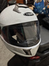 野马（YEMA）3C认证828S摩托车头盔男全盔冬季双镜片机车安全帽 四季通用 均码 白色+防雾贴片 实拍图