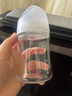 贝亲（Pigeon）新生儿 防胀气宽口径玻璃奶瓶160ml SS号奶嘴 0个月+ AA260 实拍图