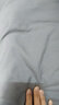 京东京造 悦柔床单单件 120g加厚耐用 A类磨毛床罩 150x210cm 科技灰 实拍图