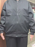 美式工装夹克男款宽松潮流休闲百搭户外春秋季棒球领飞行员外套男 BSL-JK668黑色 常规 （厂家清仓特价款） 3XL （建议155-170斤内） 实拍图