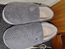 京东京造【厚底防滑】棉拖鞋男秋冬拖鞋室内居家毛拖保暖全包碳灰色44-45 实拍图