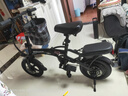 新日（Sunra）新国标折叠电动自行车铝合金代驾电动车锂电池助力电瓶车超长续航迷你小型男女士代步 高配8减震/A品电芯10A/30km 实拍图