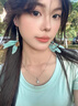 纪诗哲（GIEVSZHE）铂金pt950四叶草白金项链女款镶莫桑钻石情人节生日礼物送老婆 轻奢款-镶优质无暇莫桑钻【免费刻字，代写贺卡】 实拍图