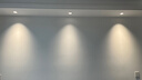雷士（NVC）LED射灯客厅过道背景嵌入式洗墙小山丘铝材7瓦三色白杯【莲华】 实拍图
