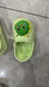 牧童儿童拖鞋夏男宝宝洞洞鞋软底女童卡通洗澡婴幼儿家居鞋奶龙绿140 实拍图