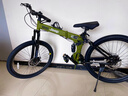 Jeep吉普自行车折叠山地男女学生26寸24速双减震公路单车战神-苍岭绿 实拍图