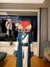 芭米诺男童汉服唐装中国风儿童古装国学服中秋节古风演出服 蓝色 140 晒单实拍图