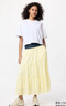 优衣库女装层叠长裙/半身裙长裙裙子479740 41 杏黄色 L /160/70A 实拍图