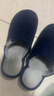 回力日系柔软情侣棉拖秋冬家居室内保暖棉鞋男款HL0006蓝色42-43码 实拍图