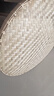 极景竹簸箕筛子 竹青款60cm 竹制品家用圆簸箕竹匾晾晒绘画装饰道具   实拍图