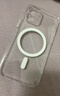 倍思 适用苹果12手机壳 iphone12保护套magsafe磁吸充电壳防滑防摔男女镜面网红潮款 全透明 实拍图
