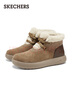 斯凯奇（Skechers）女靴2025新款秋冬季加绒保暖中筒靴平底休闲百搭高帮鞋144722 实拍图