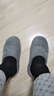京东京造【厚底防滑】棉拖鞋男秋冬拖鞋室内居家毛拖保暖半包深灰色44-45 实拍图