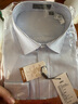 杉杉【DP免烫】长袖衬衫男士蓝色春季商务休闲纯棉衬衣 833条纹 41 实拍图