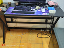 锦汐 电脑桌台式家用电竞桌椅套装办公桌简约书桌游戏桌书房写字桌子 120*60 单桌【炭纤维纹路桌面】 实拍图