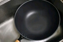 美的（Midea）铁锅炒锅 无涂层精铁炒菜锅 平底牛排煎锅家用燃气灶电磁炉通用 实拍图