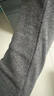 优衣库女装HEATTECH弹力摇粒绒半拉链套头衫/打底衫479693 08 深灰色 M /160/84A 实拍图
