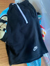 耐克（NIKE）男运动短裤 夏季 针织毛圈 柔软吸汗 五分裤 DX0767-010 黑 M 实拍图
