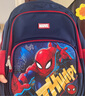 迪士尼（disney）儿童书包小学生1-3年级超轻透气大容量抑菌防泼水男孩背包蜘蛛侠 实拍图