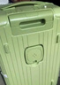 大嘴猴（paul frank）超大容量行李箱女拉链密码拉杆箱网红男轻音万向轮旅行箱学生皮箱 牛油果绿/加大加宽/抑菌款 24英寸 实拍图