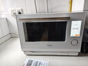 东芝（TOSHIBA）【国家补贴20%】白珍珠水波炉高奢款家用微波炉烤箱微蒸烤炸炖一体机蒸烤箱28L触控彩屏YD95CNW 实拍图