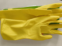 3M橡胶手套 1双装中号薄巧型防水防滑家务清洁手套 厨房洗衣 柠檬黄 实拍图