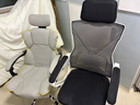奥伦福特 电脑椅办公椅子电竞椅家用人体工学椅老板椅主播靠背椅皮革转椅 创意工学椅-灰+含乳胶垫【二代】 实拍图