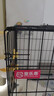宠乐乖（CHONGLEGUAI）狗笼猫笼狗笼子中小型犬幼犬加粗加密折叠猫笼子猫咪兔笼具760JC 实拍图