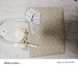 蔻驰（COACH）【品牌直供】女士FIONA24手提单肩托特包沙黄配白垩色CBT18 实拍图