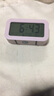 康巴丝多功能电子闹钟学生专用起床神器电子时钟 学生儿童闹钟开学升学季必备 801 粉色 实拍图